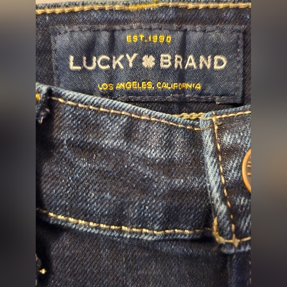 Lucky Brand Dark Blue Ankle Jeans - Picture 4 of 14